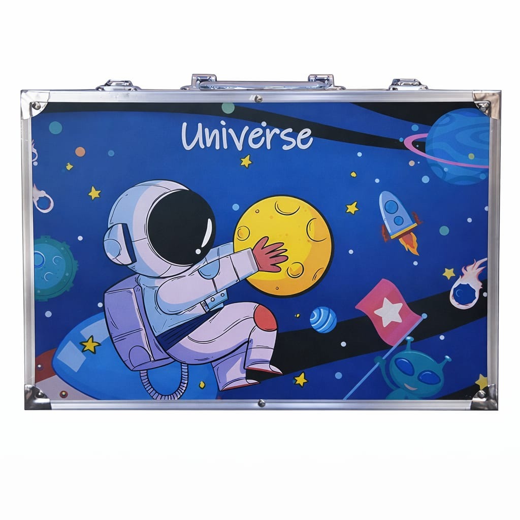 Drawing and Painting Supplies Briefcase for Kids & Adults