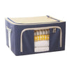Foldable 66L cloths storage box organiser