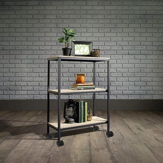 3-Shelves Heavy Duty Rack with Wheels Casters for Garage Closet Kitchen Pantry Warehouse Basement Living Room