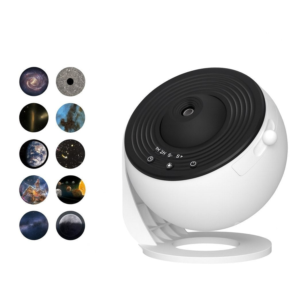 Galaxy Star Projector with HD Astronomical Discs