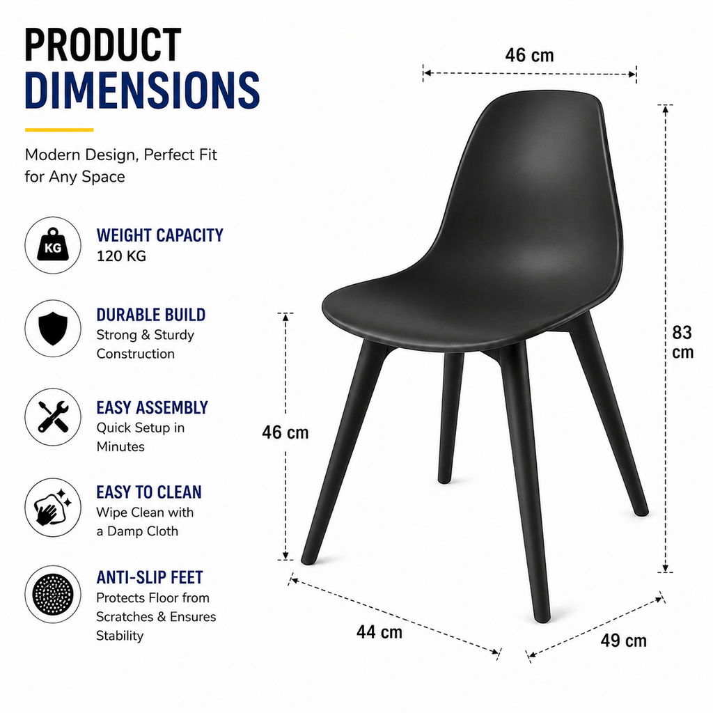 AS CAFE CHAIR BLACK 17