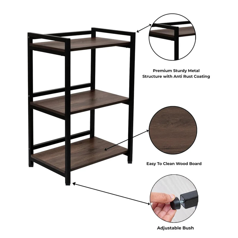 3-Layer Multipurpose Microwave Oven Stand