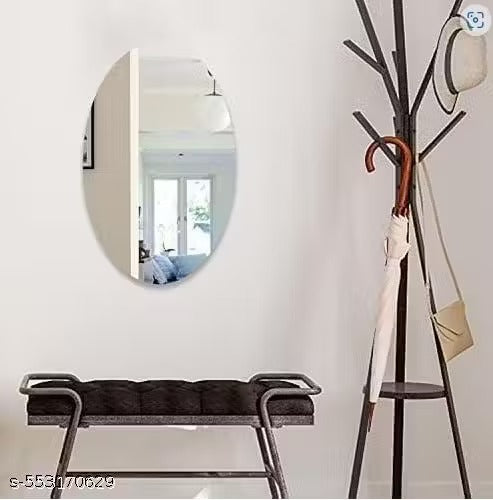 Oval Wall Mirror for Home Décor