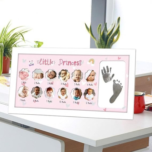 Personalized baby photo collage frame - 4610